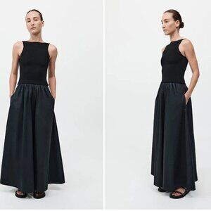 St. Agni Black Bateau Cut Out Dress Size XS